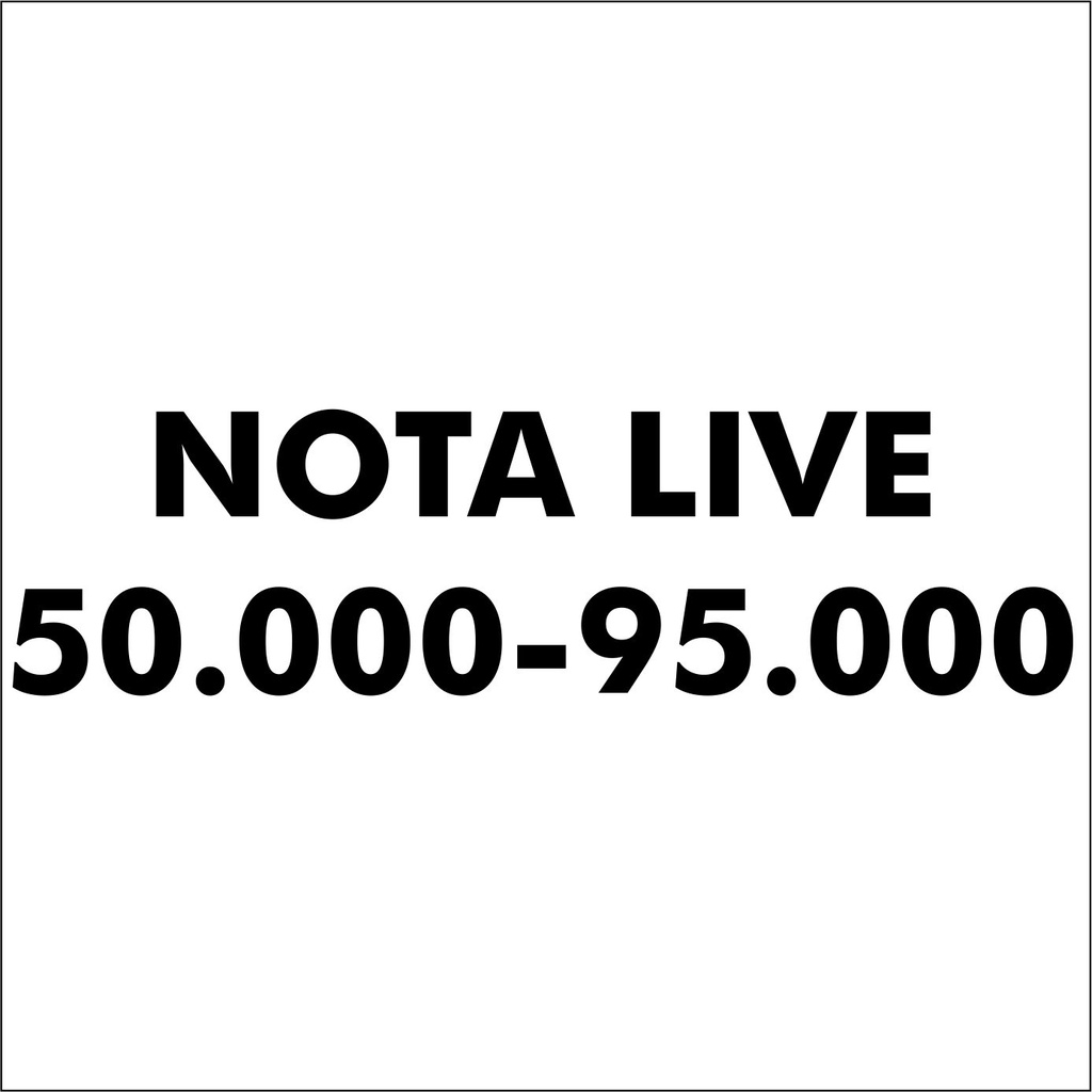 NOTA LIVE SONO KAKTUS