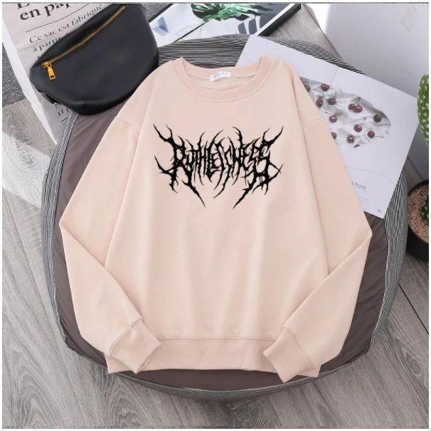 Sweater Crewneck TATTO bisa untuk pria/wanita