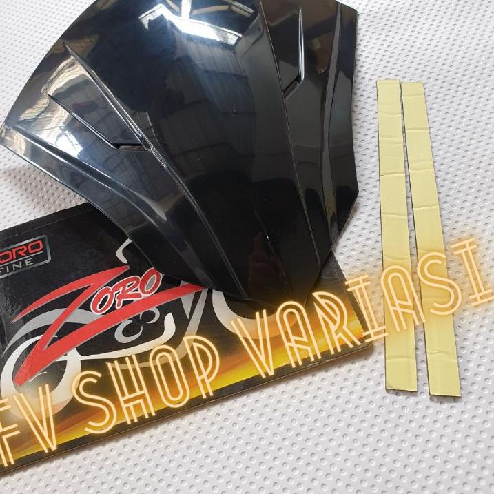 Depan Visor beat fi esp black zoro visor hitam beat fi esp 2014/2015/2016