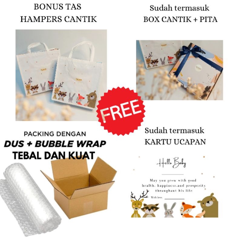 Exclusive Baby Boy hampers /baby gift/kado bayi/baju newborn/Suspender bayi/baju aqiqah/newborn set