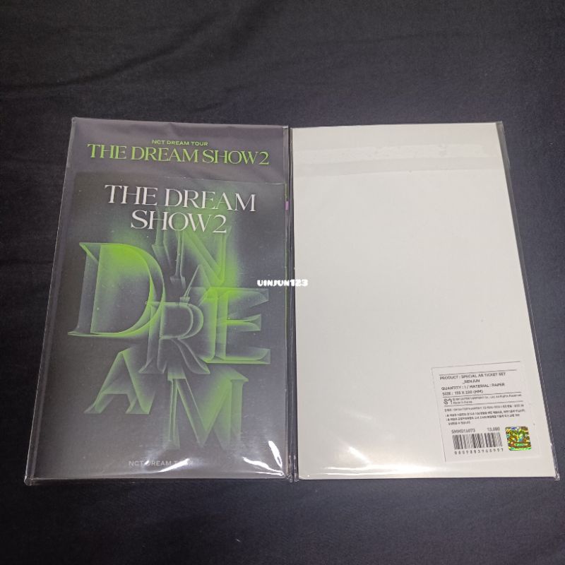 Renjun The Dream Show 2 AR Ticket SEALED