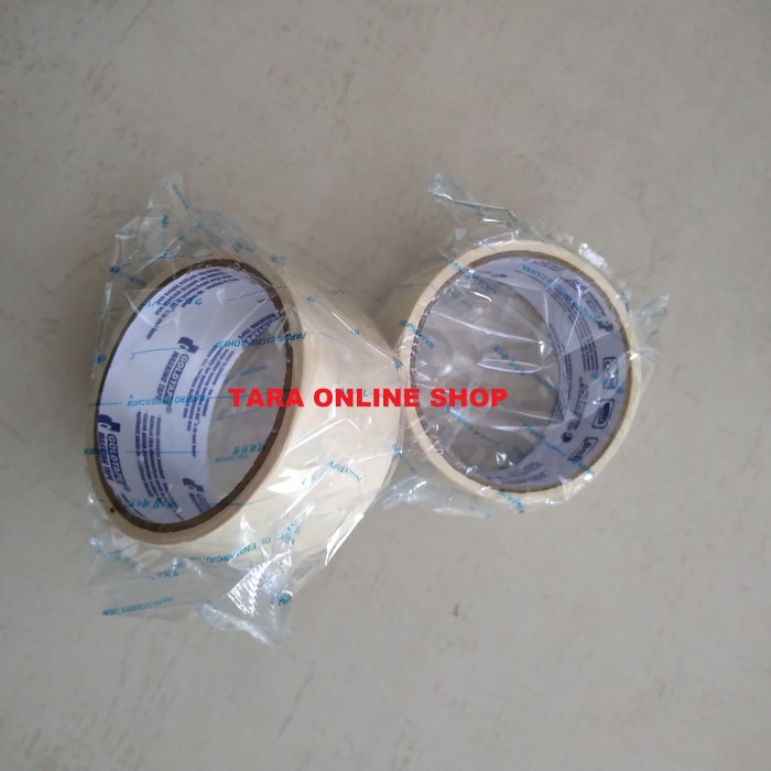

LAKBAN KERTAS PAPER MASKING TAPE 2 inch GOLDTAPE - 7070047