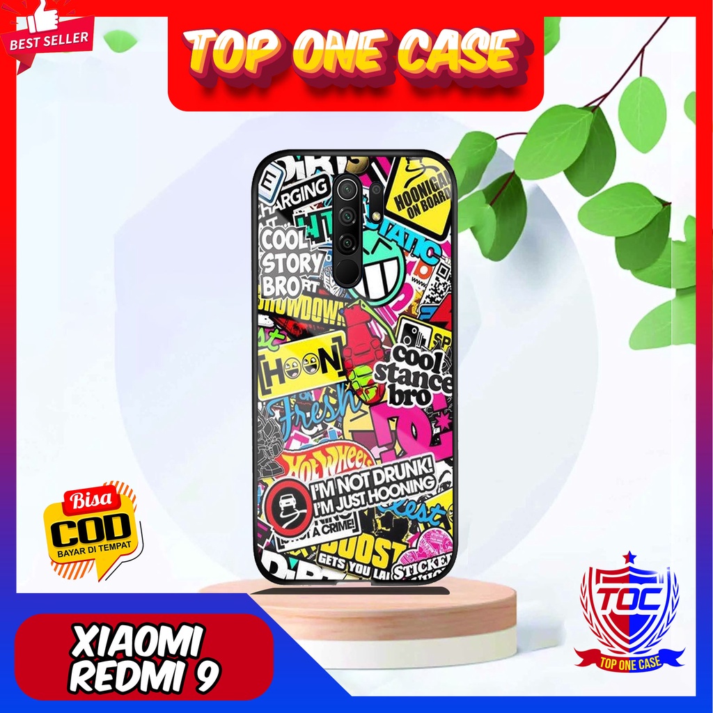 Case XIOMI REDMI 9 - Casing XIOMI REDMI 9 Terbaru Top One Case [ MOTIF GRAFITTY ] Casing Hp XIOMI RE