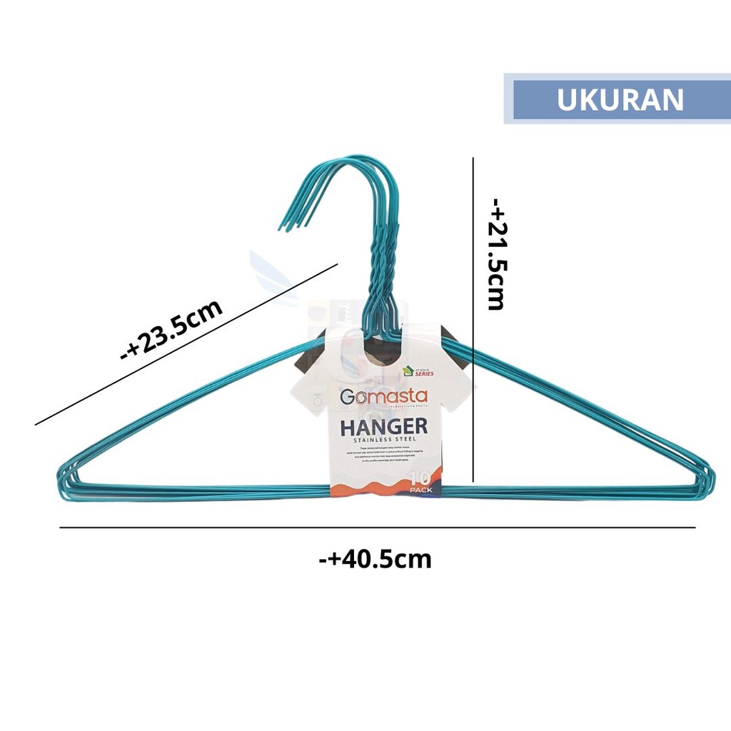 Hanger Baju / Gantungan Baju Dewasa Gamasta 1Pack