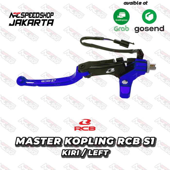 Master Rem Kiri Kopling / Handle Kiri Rcb S1 Cable Universal Blue #Original