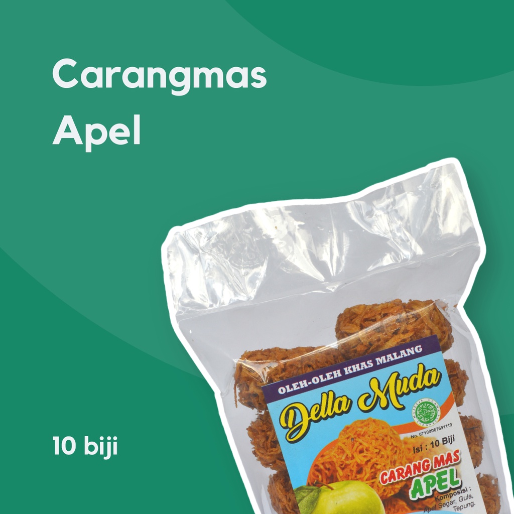 

Carangmas Apel - Khas Madiredo - Oleh-oleh Khas Malang