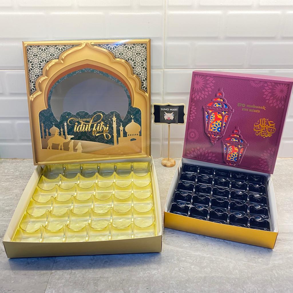 

6SET BOX NASTAR LEBARAN 171559 171563 / KOTAK NASTAR / ALAS NASTAR / TRAY NASTAR LEBARAN / HAMPER LEBARAN / PARCEL LEBARAN