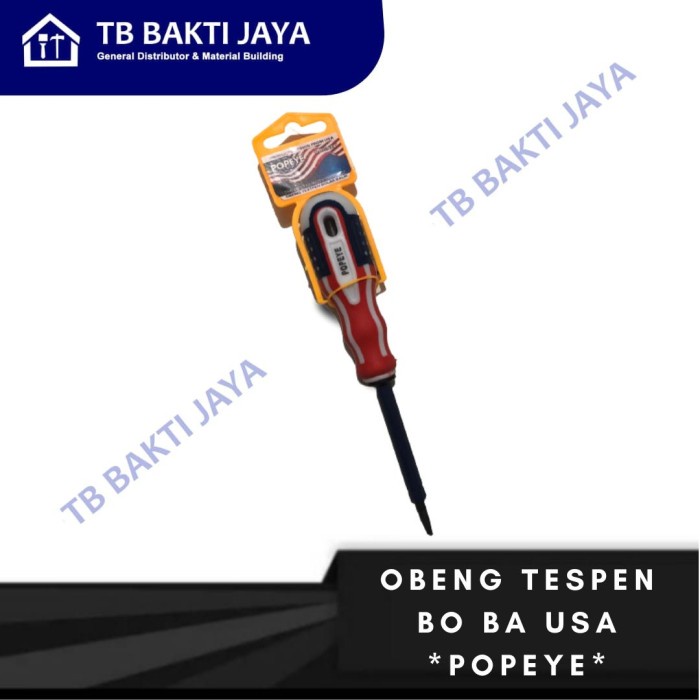 Obeng Tespen / Tespen / Obeng Listrik