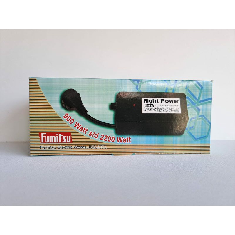 ID ALAT PENGHEMAT LISTRIK/RIGHT POWER 900WATT S/D 2200 WATT FUMITSU