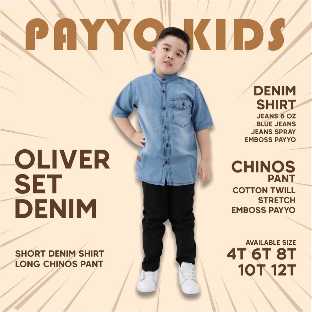 Oliver Set denim by Payyo