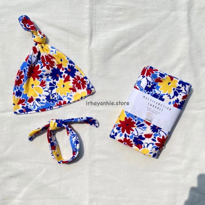 Bayi Bedong/Swaddle Set Alenka Babies ( Satuan ) - Headband ( Bandana )