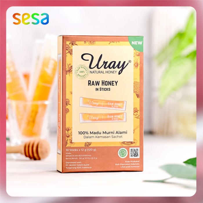 

Uray Raw Honey Sticks 120 g