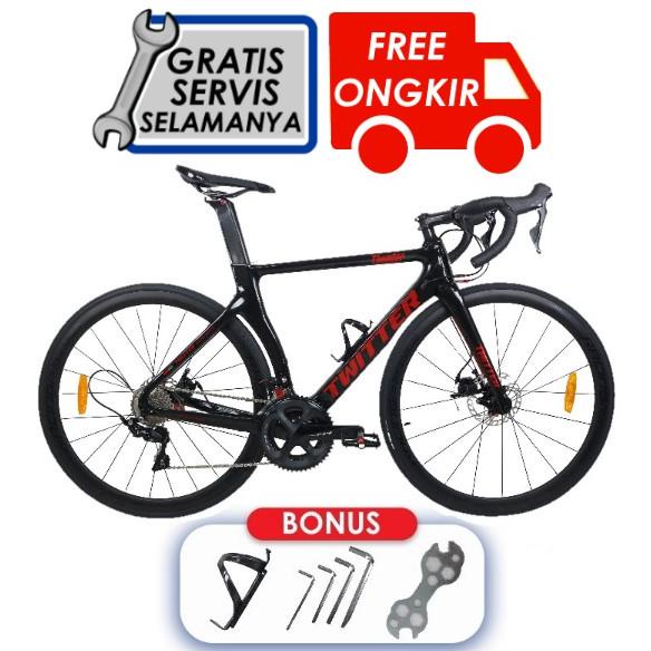 Sepeda Roadbike - Sepeda Twitter Thunder Disc Brake 700C