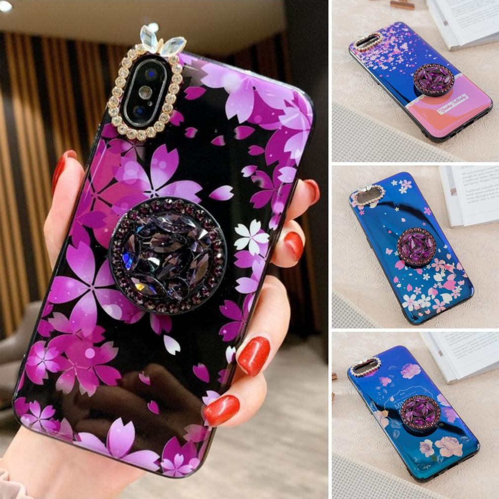 PRODUK- BLUE LIGHT & DIAMOND POP CASE IPHONE 5 IPHONE 7 IPHONE 7 PLUS IPHONE 8 PLUS .