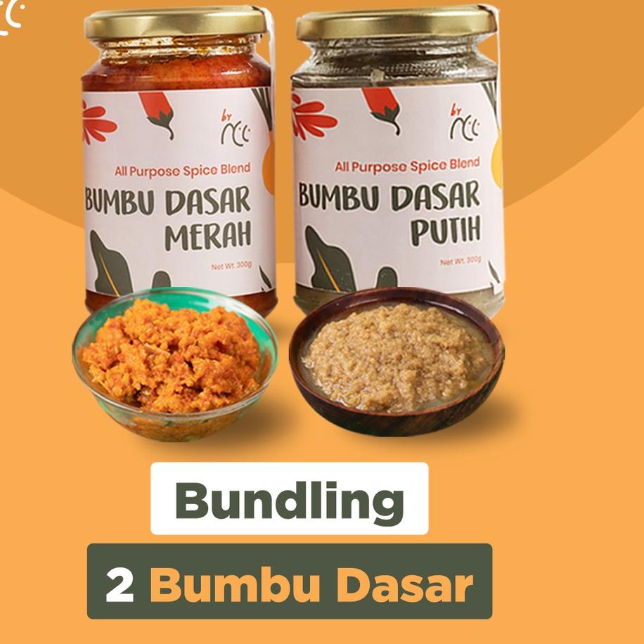 

➦ By NCC Bundling 2 Bumbu Dasar (Bumbu Dasar Merah & Bumbu Dasar Putih) ✽