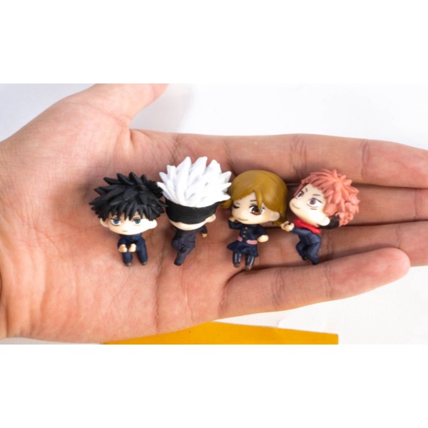 

Figure Dijual Gojo Fushiguro Set Kaisen Jujutsu Berkualitas Nobara Bite CabIe Itadori