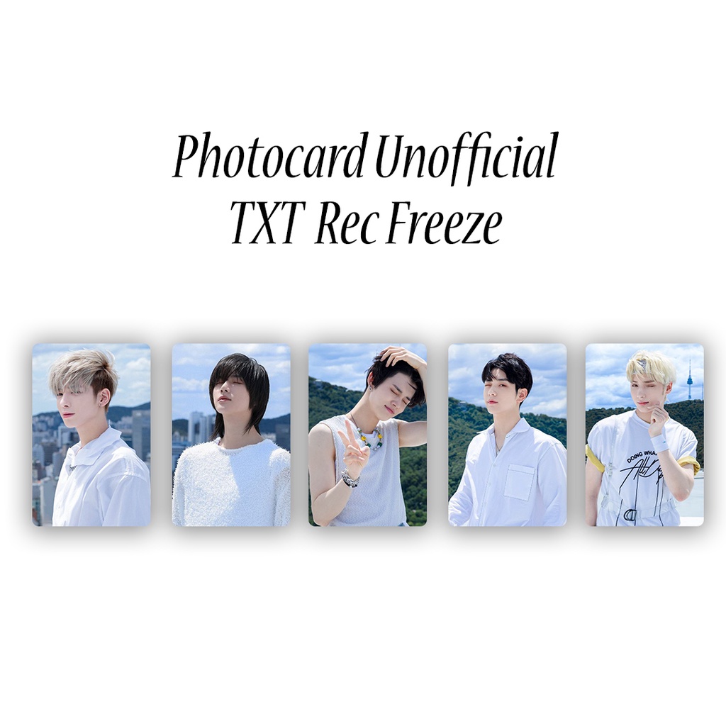 

photocard tomorrow x together magic performance / pc txt unofficial / hueningkai soobin yeonjun taehyun beomgyu