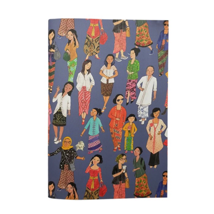 

Notebook Buku Notes A5 Jurnal Sketchbook Kebayablue Kamalika Artprints