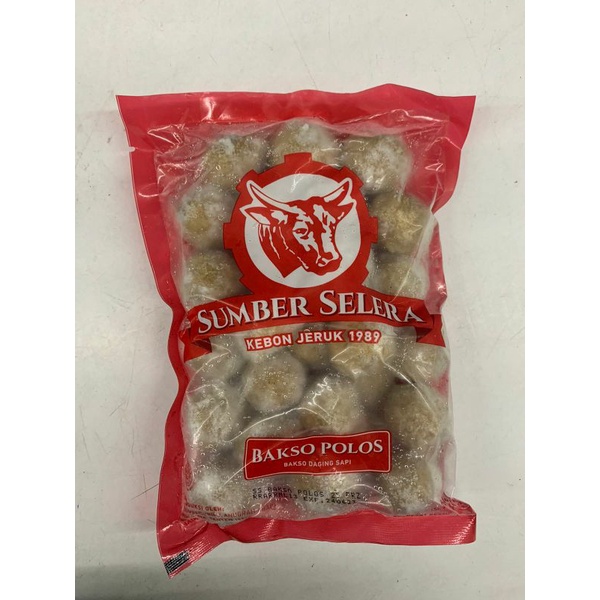 

Sumber selera bakso polos 325gr