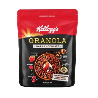 

Kellogg's/ Kelloggs Granola - Super Berr/Dark choco/Nut/ White Chocolate Pistachio - HALAL