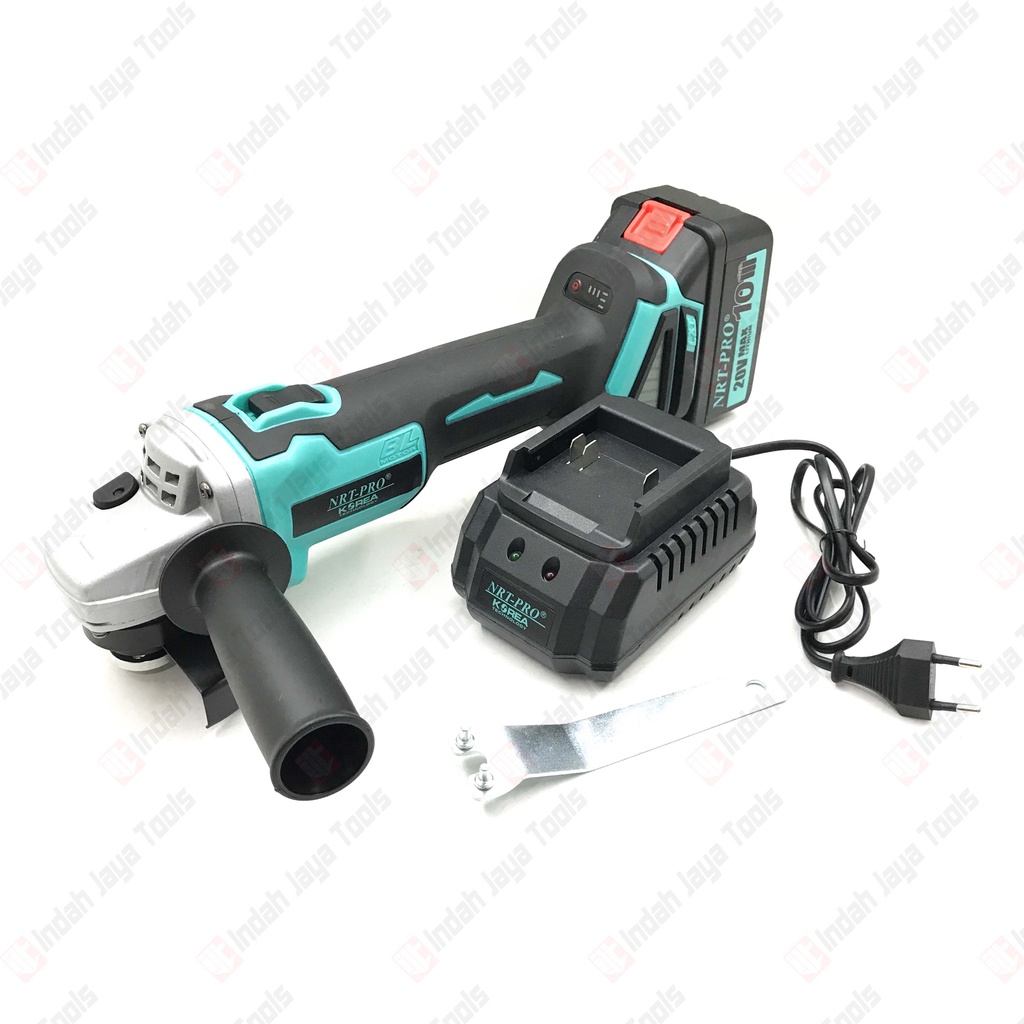 NRT-PRO TG-99 DC Cordless Mesin Gerinda Tangan 4 Inch 20 V - Grinder