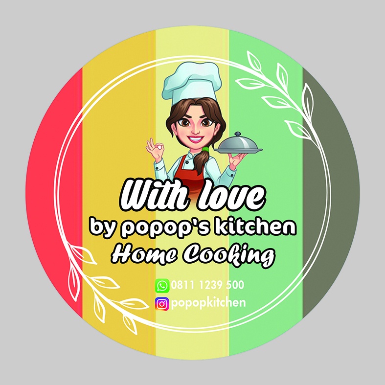 

stiker label | label stiker | stiker label murah A3 + cutting
