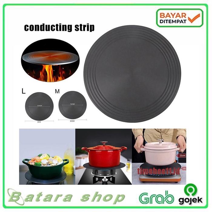 Plat Tatakan Alas Panci Kompor Konduksi Panas/Tatakan Alas Kompor  Panci Anti Gosong