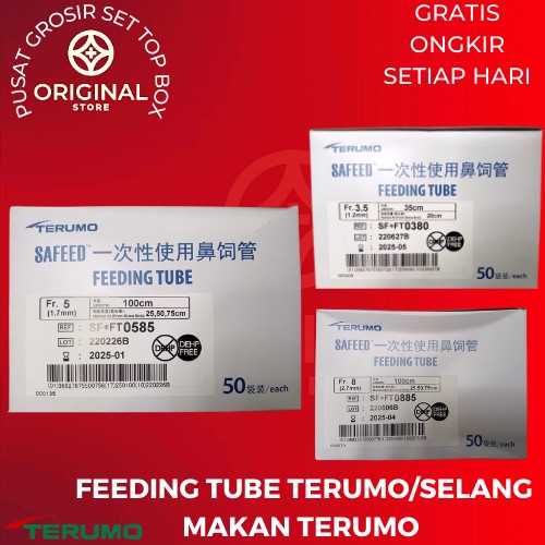 Feeding Tube Terumo / Selang NGT Terumo / NGT Stomach Tube Terumo