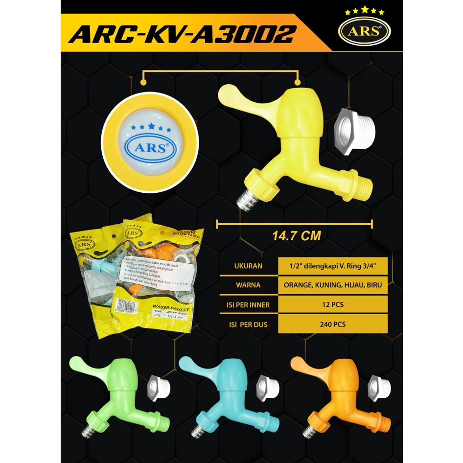 ARS KRAN PVC Warna A3002 / Keran Air