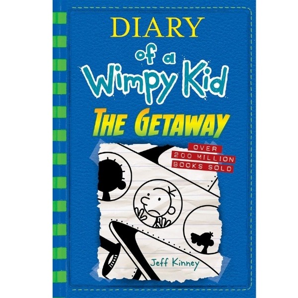 

Terlaris ✨ -BUKU IMPORT - DIARY OF A WIMPY KID #12: THE GETAWAY (PB)- 2.1.23