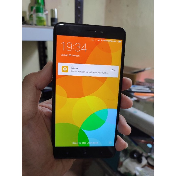 redmi note 4x 4/64gb pernah ganti lcd