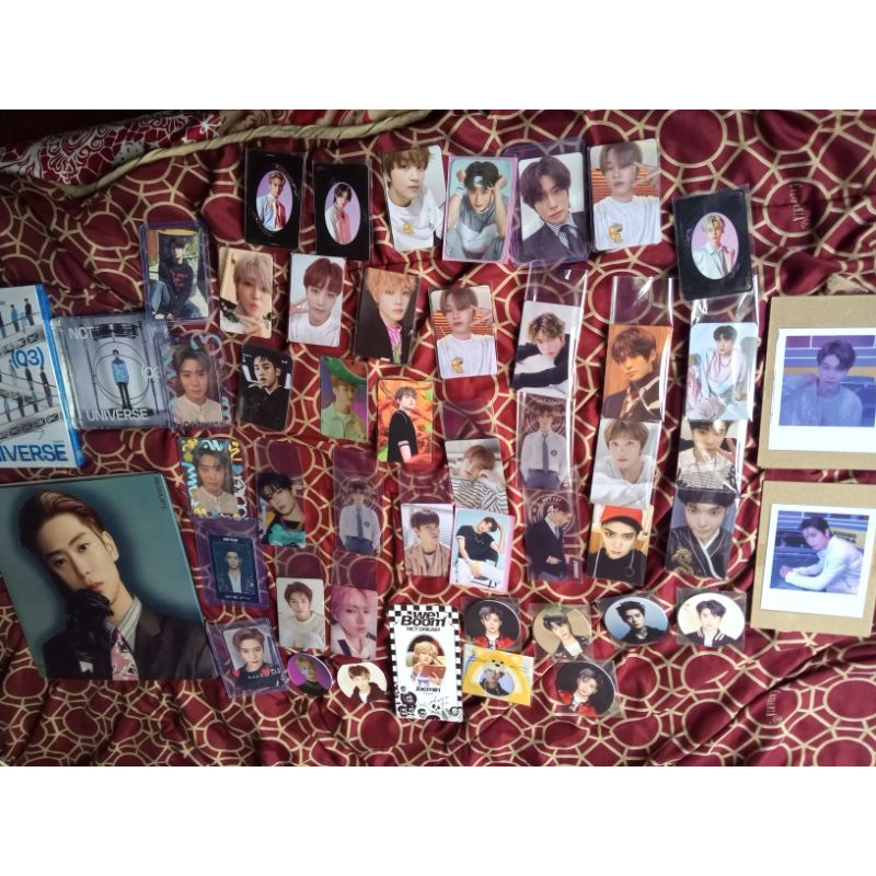 pc photocard postcar NCT treasure theboyz EXO kyungsoo baekhyun chanyeol suho chen xiumin lay haruto