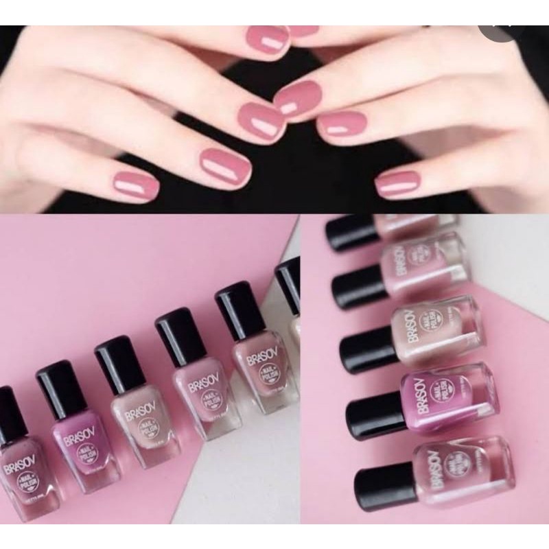 BRASOV Kutek Halah/Cat Kuku Nail Polish 8ml/BPOM [murah]