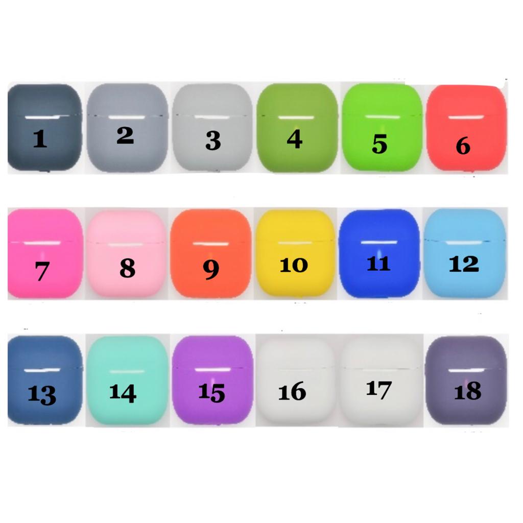 Silicone Gel Case Cover Airpods 1/2 /Airpods 3 /Airpods Pro /Airpods Pro 2 Silicone Gel