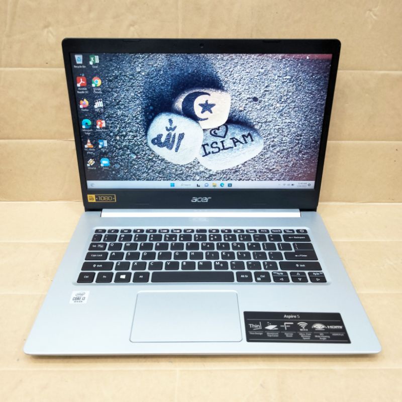 Laptop Acer Aspire 5 Intel core i3 1005G1 RAM 4 GB SSD 512GB LIKE NEW
