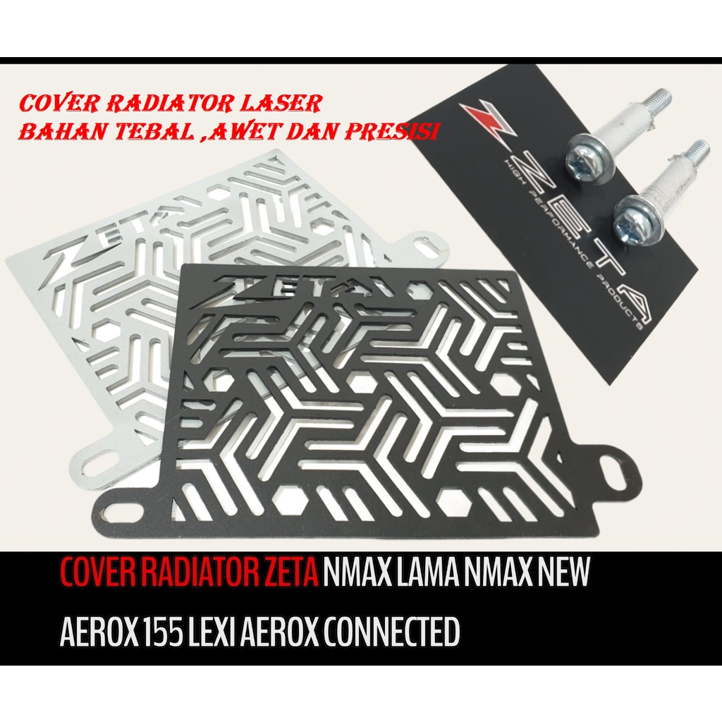 TUTUP RADIATOR NMAX-PCX 150-ADV 150-VARIO 150-LEXI-AEROX-PCX 160-VARIO 160-ADV 160-VARIO 125 NEW-NMAX NEW-NMAX OLD COVER TUTUP RADIATOR BAHAN LASER PNP COPIAN WR3