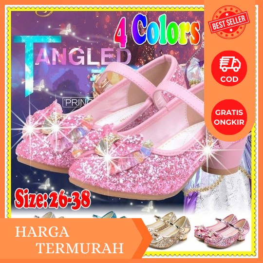 Sandal Anak Perempuan Import Elora Tali Kepang Usia 3 4 5 6 7 8 Tahun - Sandal Lucu Sandal Anak Pere