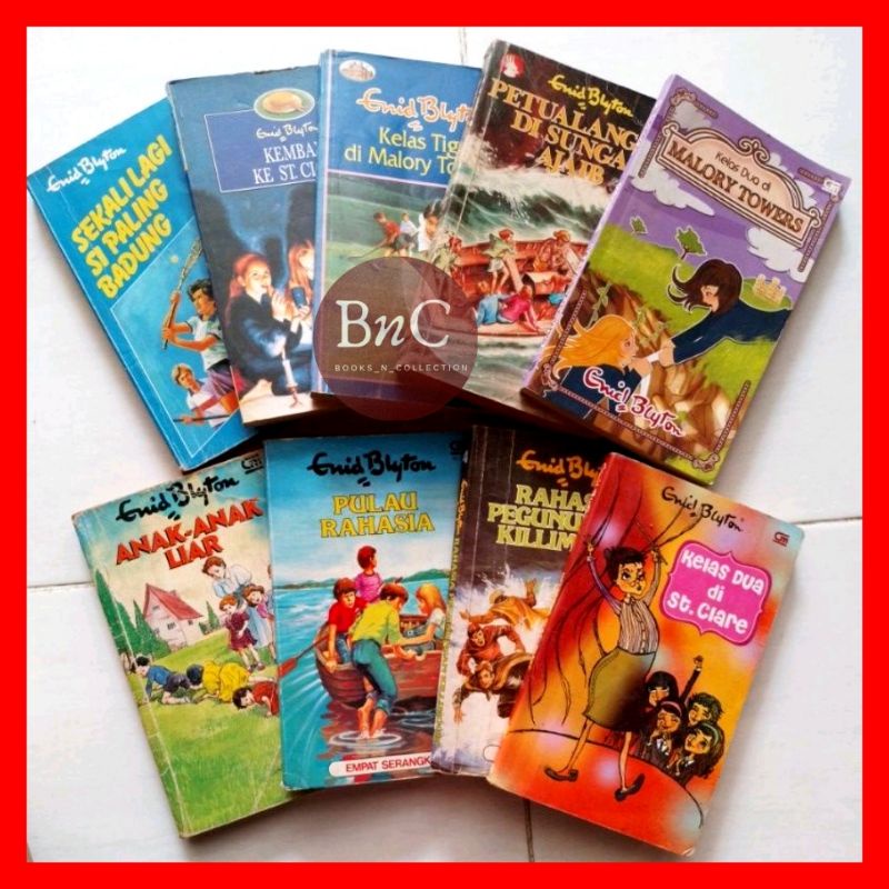 Novel Enid Blyton bekas