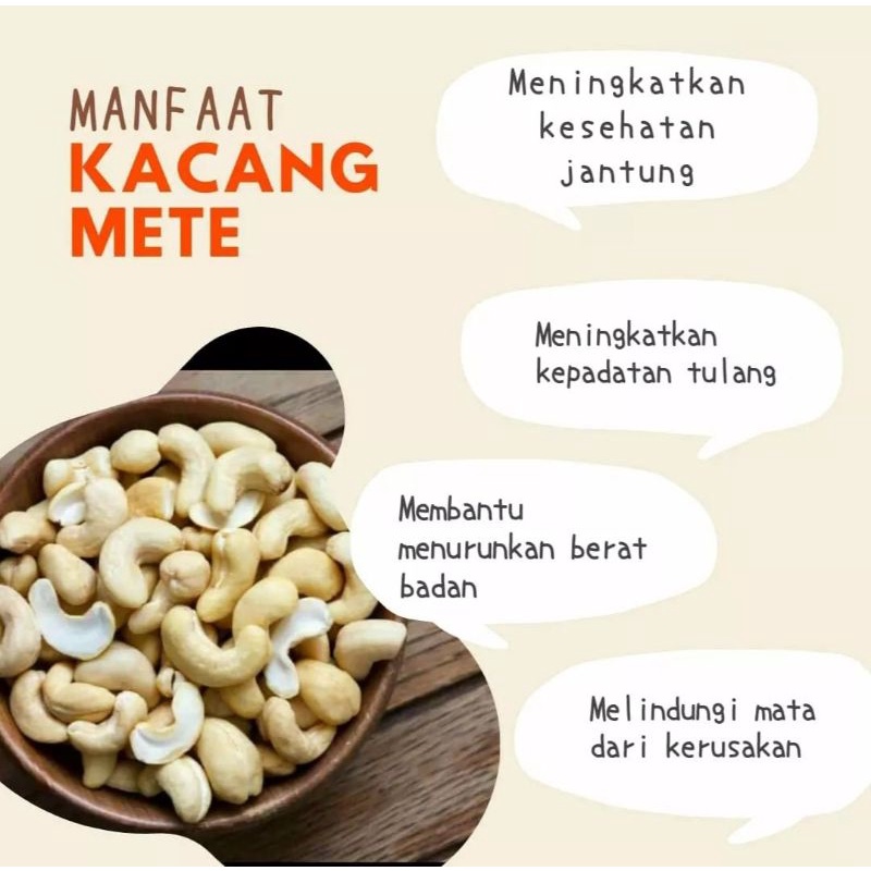 

READY STOK SIAP KIRIM. KACANG METE MENTAH UTUH 1 KG. SUPER