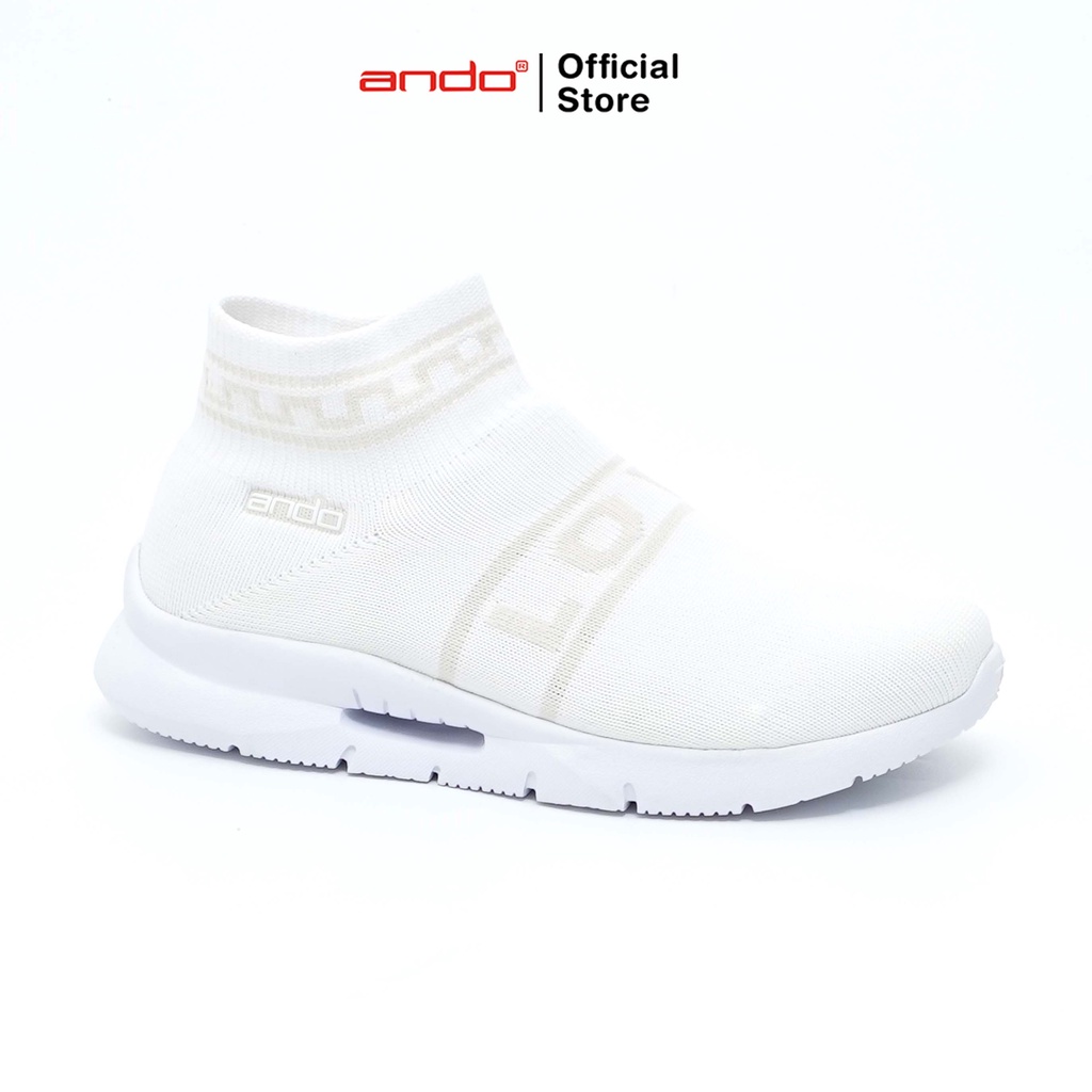 Ando Official Sepatu Sneakers Siera Wanita Dewasa - Putih