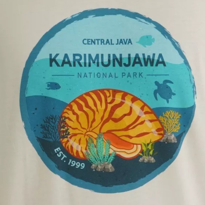 bismillahEIGER KARIMUNJAWA NATIONAL PARK TEES kaos baju t-shirt t - S
