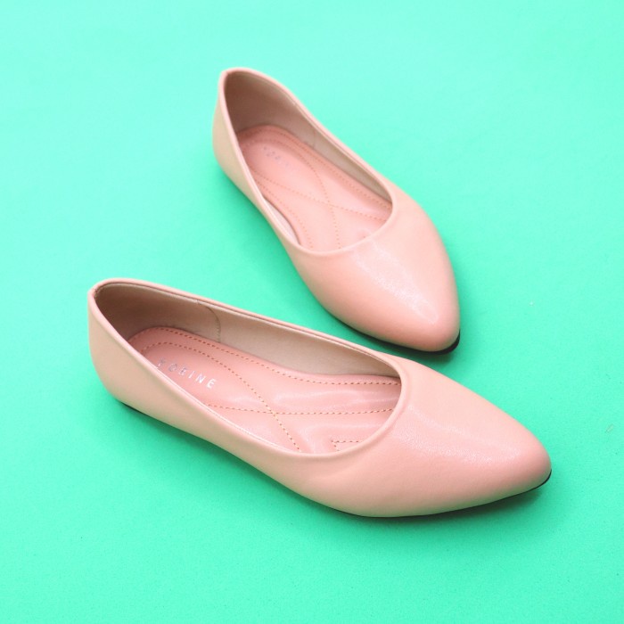 Flatshoes SEPATU WANITA NATASHA FLAT SHOES POLOS MOTHER STORE/Yorine - Salem, 38(A5E4) Flat Shoes Je