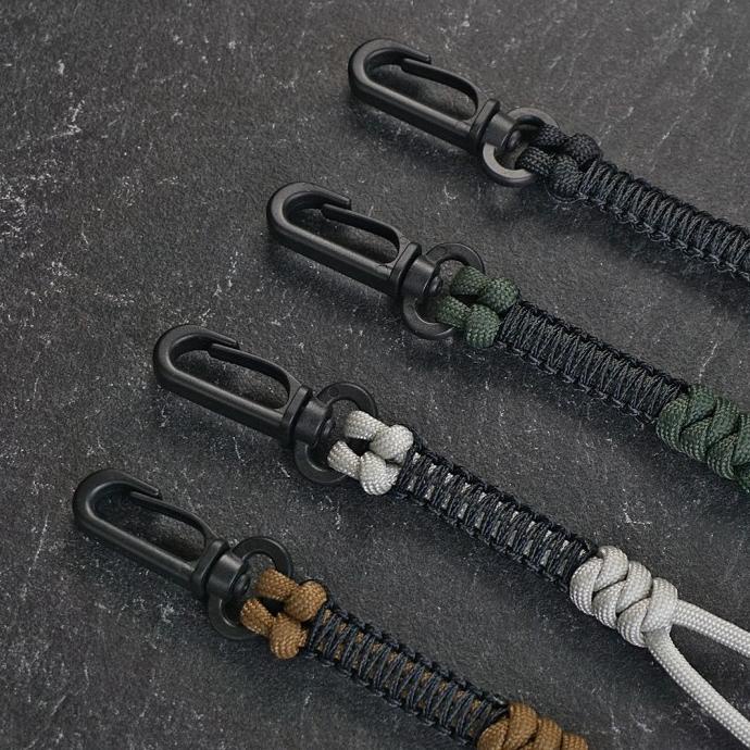 

HRG DISKON Id Card Holder / Gantungan Name Tag Lanyard Solid Paracord