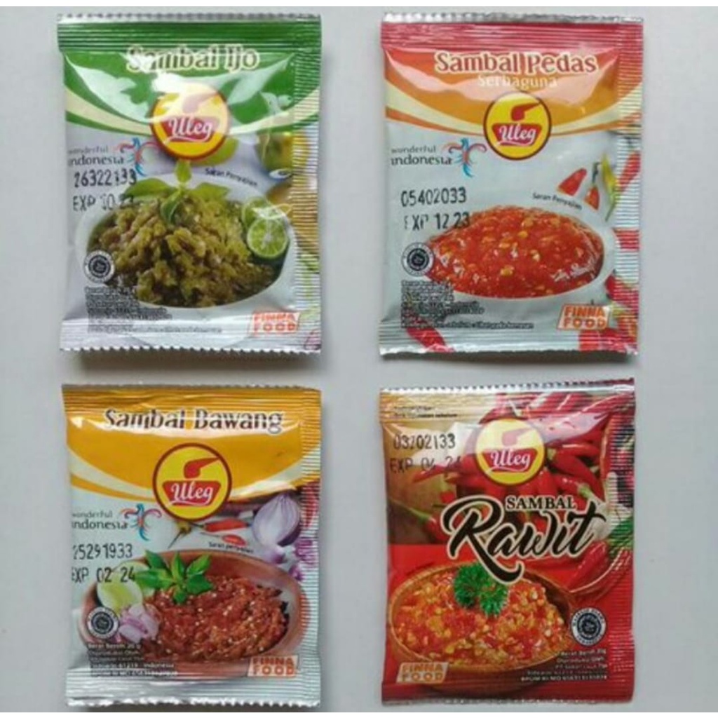 

Sambel Uleg Terasi Finna Food Sachet SATUAN