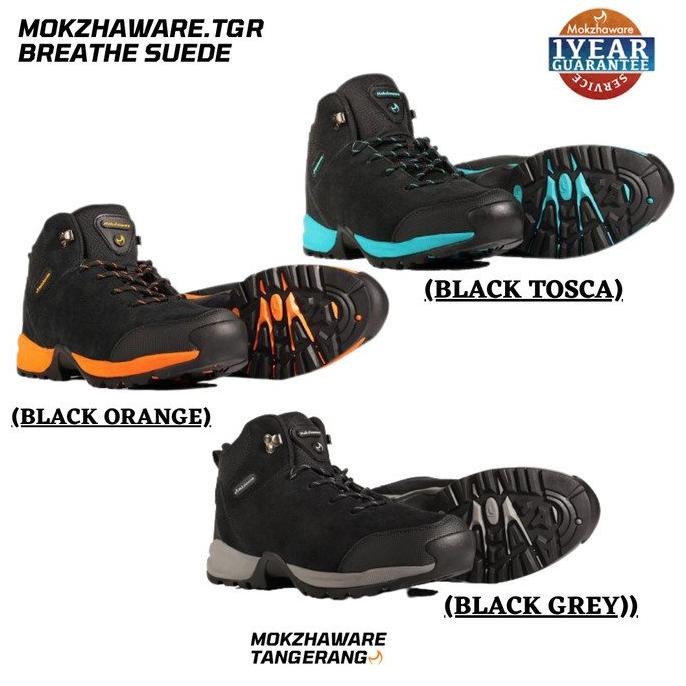 SEPATU MOKZHAWARE NEW REALITY DAN BREATHE SERIES  | GARANSI 1 TAHUN | HIKING | GUNUNG | OUTDOOR