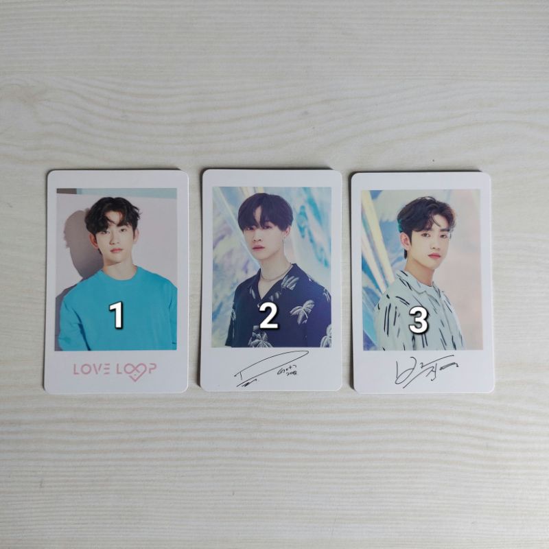 GOT7 JB Jinyoung Love Loop Japan Concert Photocard