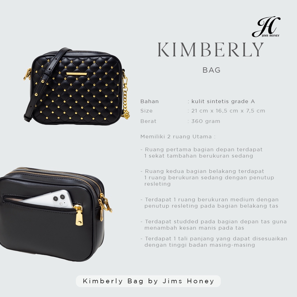 JIMSHONEY TAS SELEMPANG WANITA KIMBERLY BAG