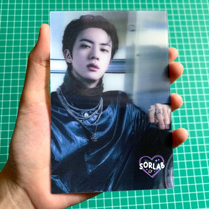 [OFFICIAL] BTS KIM SEOKJIN / JIN 3D CARD PROOF COLLECTOR'S EDITION