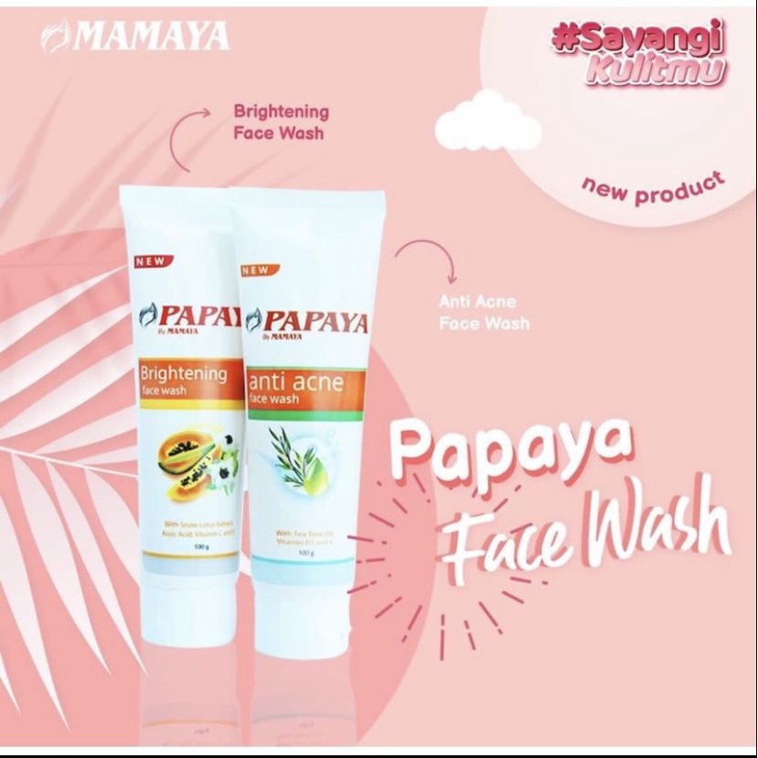 PAPAYA BY MAMAYA FACIAL WASH