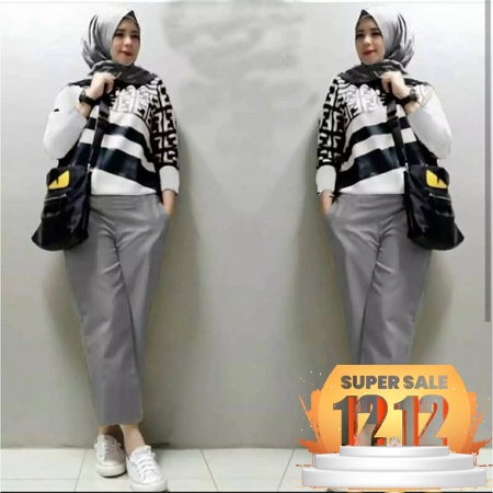 Setelan Sulam Ori By Ninos Design IW765 Baju Busana Azura Syar'I Brown Khimar Soft Pad +Cadar